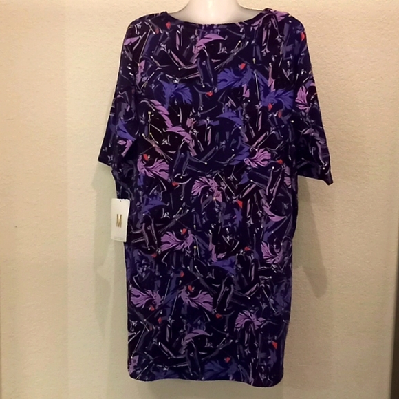 LulaRoe Maleficent Irma Printed Top - Picture 8 of 12
